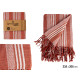 MULTIUSOS RAYAS TEJA 235X205CM