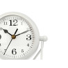 HORLOGE FORGE CADRAN OVALE MIROIR BLANC 21CM