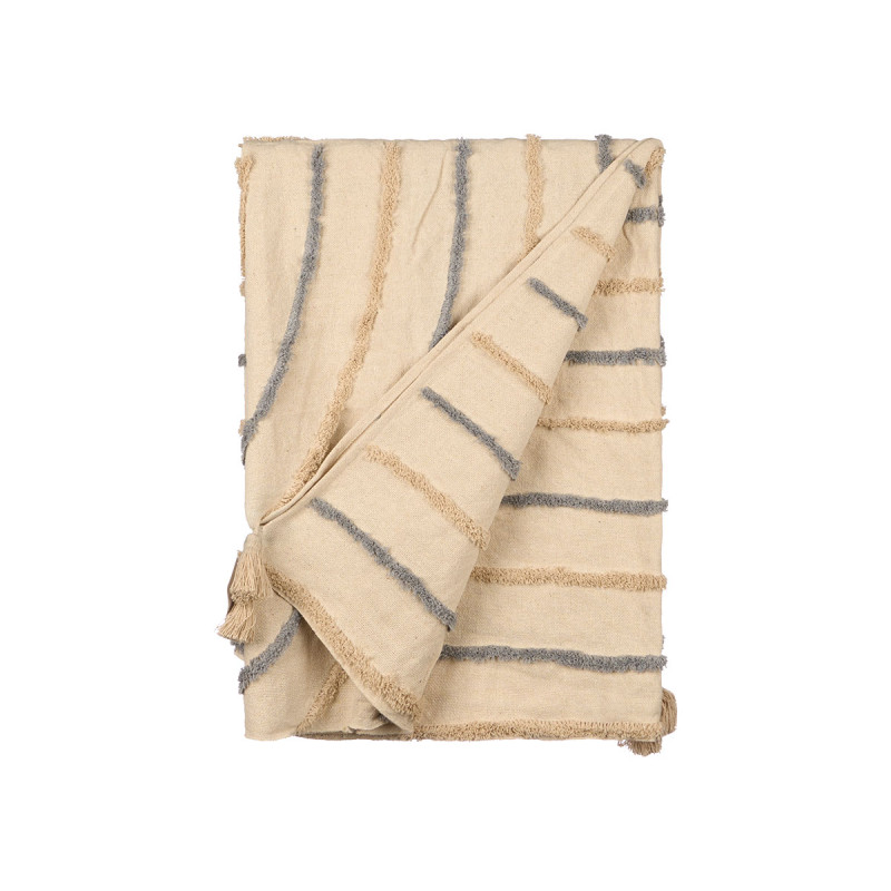 IRIS CINZENTO MULTIUSOS BORDADO 150X220CM