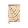 MULTIUSOS IRIS BORDADO MARRON 150X220CM