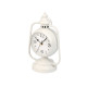 OROLOGIO FERRO SFERA OVALE BIANCO 25CM