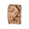 BEIGE RASCHEL BLANKET 220X240CM
