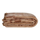 BEIGE RASCHEL BLANKET 220X240CM