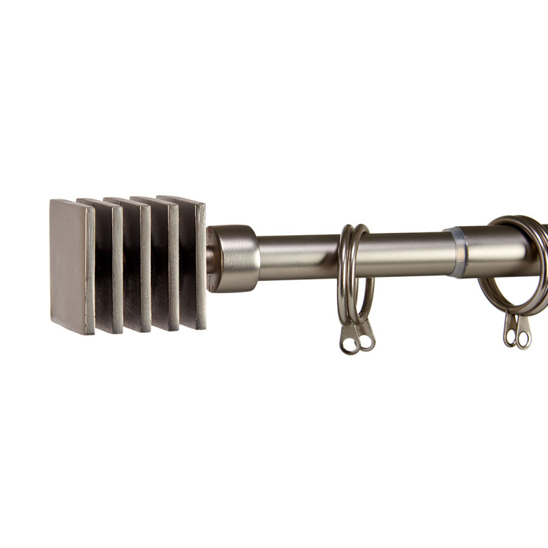 PALO TENDA ACCIAIO INOX 120 210CM QUADR