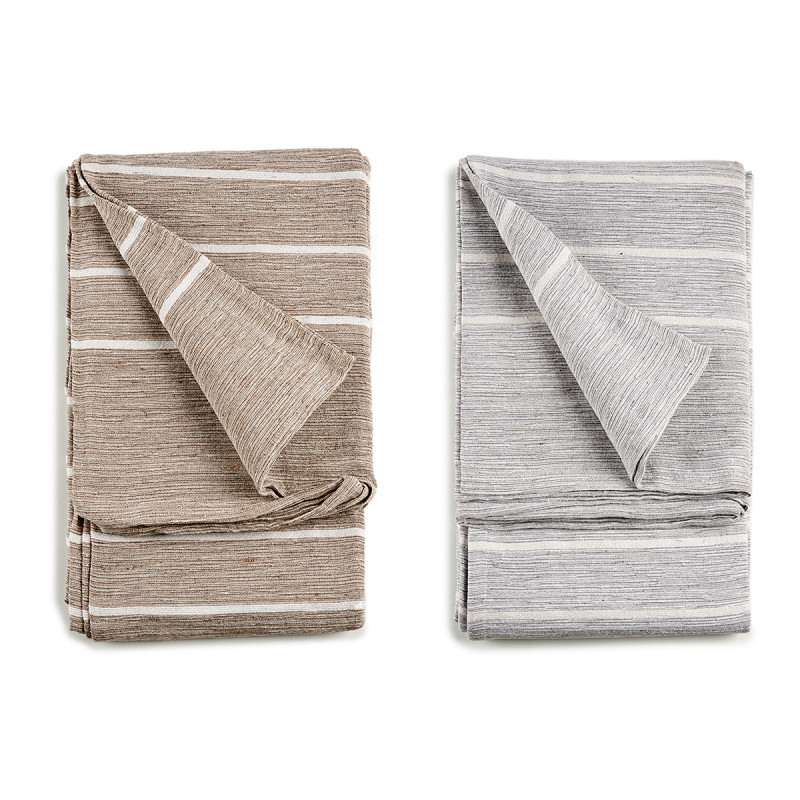 MULTIUSOS RAYAS SURT 2 COLORES 225X250CM