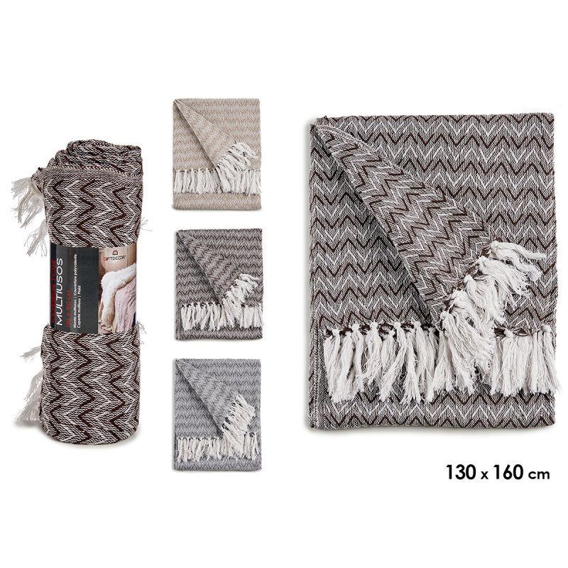 MULTI EPI SET 3 COULEURS 130X160CM 