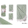 MULTIUSO JACQUARD VERDE 125 X 150 CM SURT 2