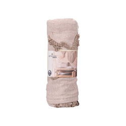 COUVRE-LIT POLYVALENT BRODÉ GRIS 125X150CM ASR2