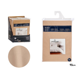 DRAP HOUSSE 90CM COULEUR BEIGE 