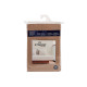 DRAP HOUSSE 135CM COULEUR MARRON  