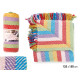 COUVERTURE MULTI-USAGES MULTICOLORE 125X150 CM