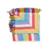 MULTICOLOUR THROW BLANKET 125X150 CM 