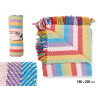 MULTICOLOUR THROW BLANKET 125X150 CM 