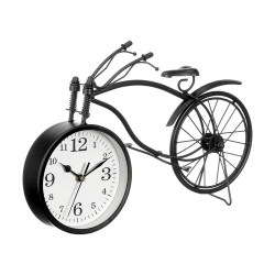 FORGE CLOCK BICYCLE BLACK 22 CM
