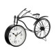 RELOJ FORJA BICICLETA NEGRO 22CM