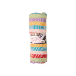 MULTICOLOUR THROW BLANKET 125X150 CM 