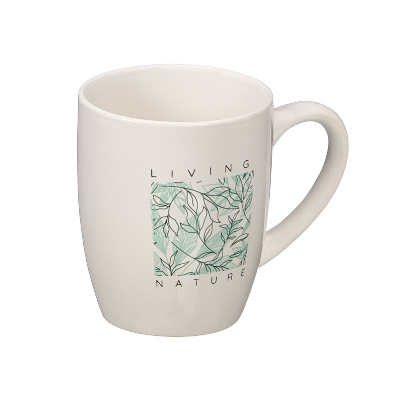 PORCELAIN MUG LIVING NATURE 350ML