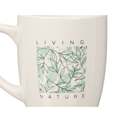 PORCELAIN MUG LIVING NATURE 350ML