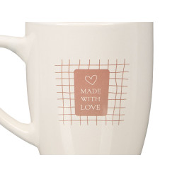 CANECA PORCELANA LOVE 350ML