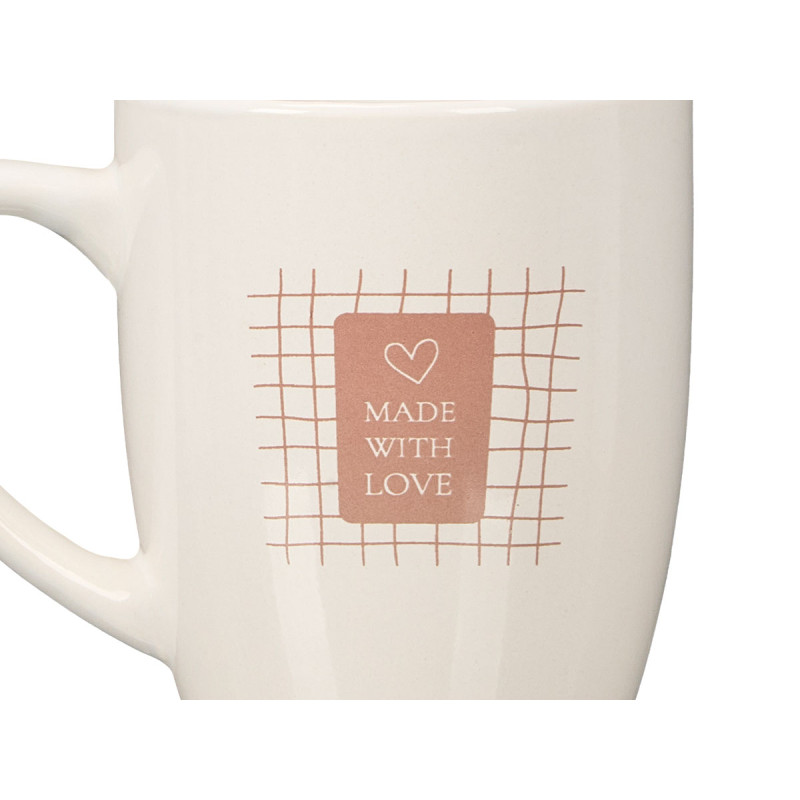 PORCELAIN MUG LOVE 350ML