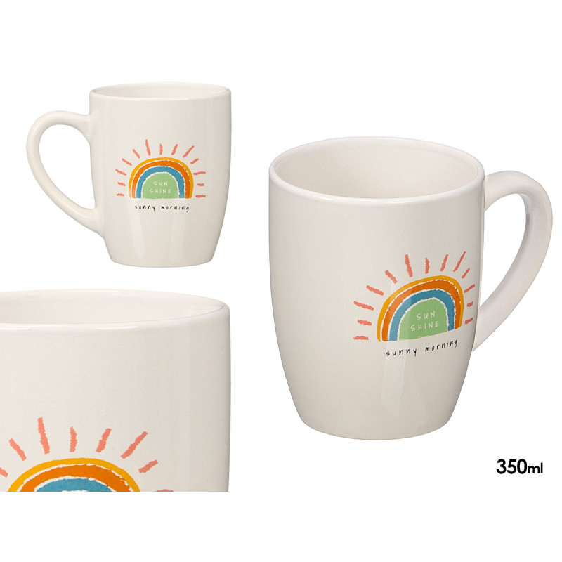TAZA PORCELANA SUNSHINE 350ML