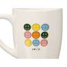 TAZA PORCELANA SMILE 350ML