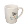 TAZA PORCELANA COFFEE TIME 350ML