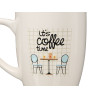 TAZA PORCELANA COFFEE TIME 350ML