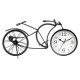 RELOJ FORJA BICICLETA NEGRO 19,5CM