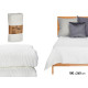 COLCHA CAMA PADRÃO AGUA BRANCO 180X260CM