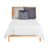 COLCHA CAMA PADRÃO AGUA BRANCO 180X260CM