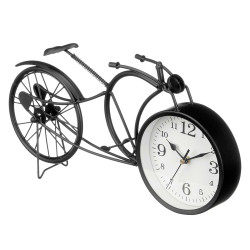 HORLOGE FORGE VÉLO NOIR 19,5CM
