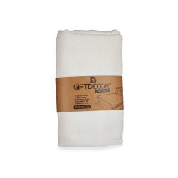 COLCHA CAMA PADRÃO LOSANGOS BRANCO 180X260CM