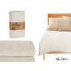 COUETTE LIT LOSANGES BEIGE 180X260CM