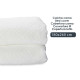 COLCHA CAMA PADRÃO GEOMÉTRICO BRANCO 180X260CM