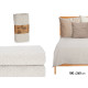 COUETTE LIT GEOMETRIQUE BEIGE 180X260CM