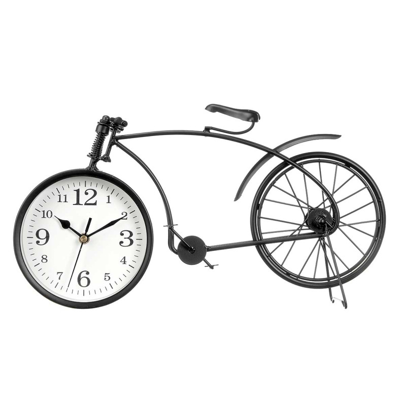 RELOGIO FERRO BICICLETA PRETO 20CM