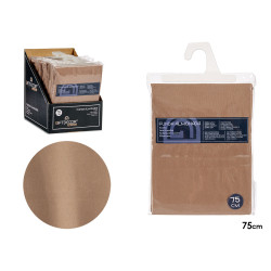 TAIE D'OREILLER 70-75CM COULEUR MARRON 