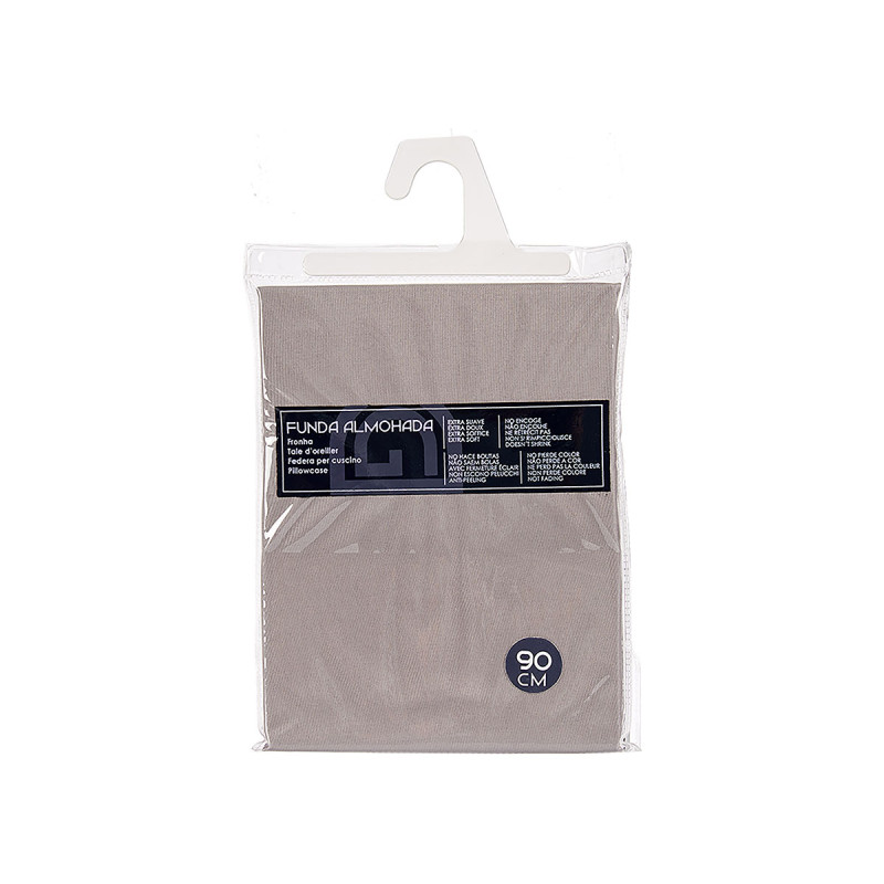 FUNDA ALMOHADA 90CM COLOR ANTRACITA