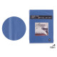 SET 3 DRAPS 150CM COULEUR BLEU