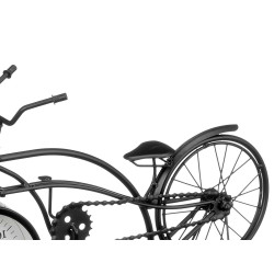 RELOGIO FERRO BICICLETA PRETO 22,5CM 
