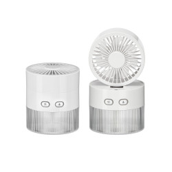 VENTILADOR SOBREMESA HUMIDIFICADOR