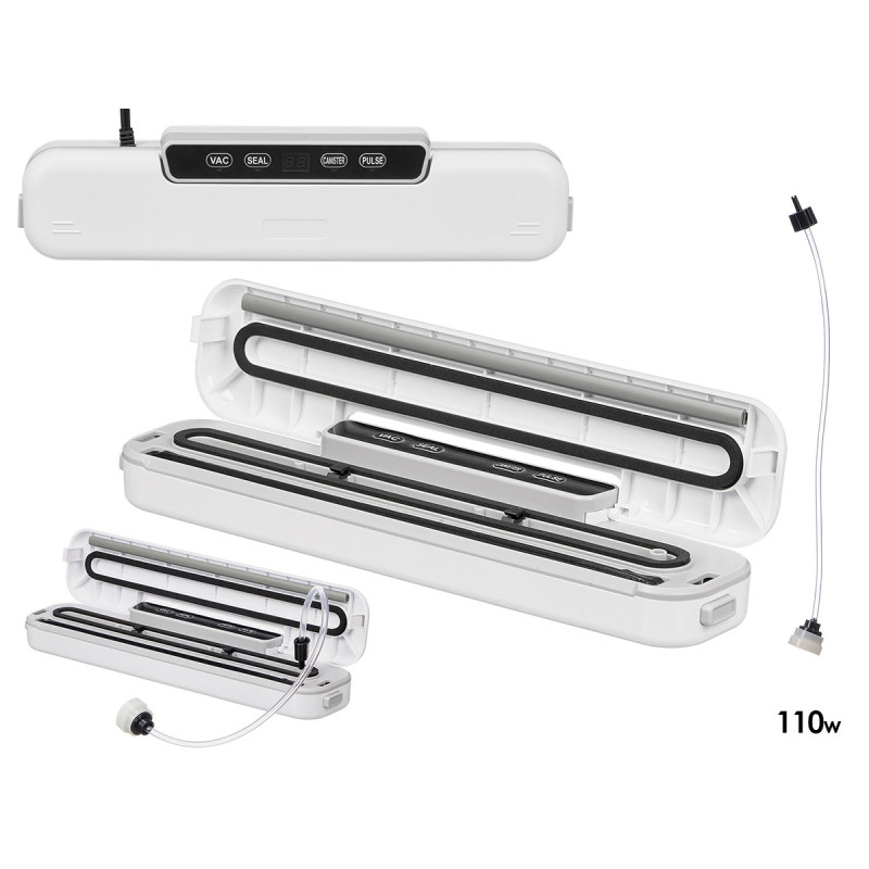 WHITE THERMAL VACUUM BAG SEALER 110W