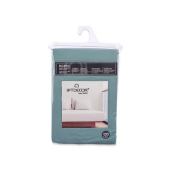 DRAP HOUSSE 135CM COULEUR MENTHE 