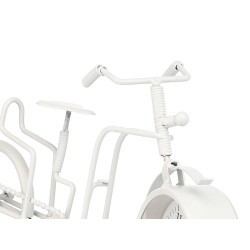 FORGE CLOCK BICYCLE WHITE 21 CM