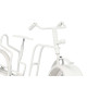 FORGE CLOCK BICYCLE WHITE 21 CM