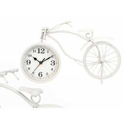 FORGE CLOCK BICYCLE WHITE 22 CM