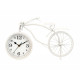 FORGE CLOCK BICYCLE WHITE 22 CM