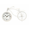 OROLOGIO FERRO BICICLETTA BIANCO 22 CM
