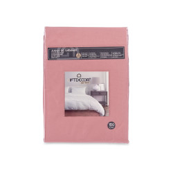 SET 3 DRAPS 150CM COULEUR ROSE